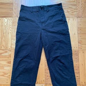 Everlane Lightweight Cotton Pants in Black